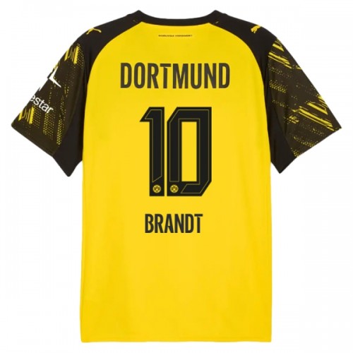Camisola do Borussia Dortmund Brandt 10 Equipamento Principal 2025-26 Camisola do Borussia Dortmund Brandt 10 Equipamento Principal 2025-26